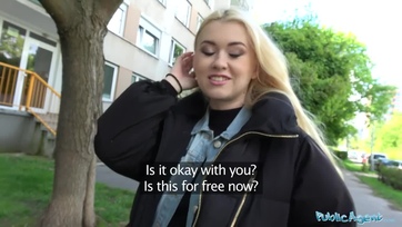 Egy 20 éves szöszike lányt sikerült levadásznia a telepen a keményfarkú utca ügynöknek Thumb