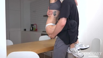 Mihelyt megjött a pipim nekiálltunk nyalakodni majd pár perccel rá már bent volt a péniszem a puncijában Thumb