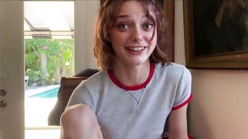 A tündibündi vöröshajú mostohanővérkém az én faszomat óhajtotta a passzos nunájában érezni Thumb