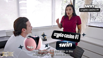 Még mielőtt kidobta volna a csábító ápolónőjét, lenyomott vele és a titkárnőjével egy hard édeshármast Thumb